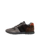 Sneakers H383 In Camoscio Grigio