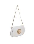 Tory burch reva clutch in ivory leather