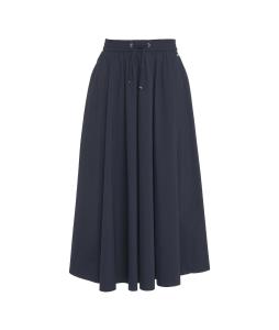 Midi skirt with pleats 