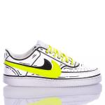 Nike Court Vision White, Fluorescent