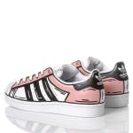 Adidas Superstar White, Pink