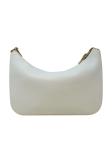 CHRISTIAN LOUBOUTIN 1235097 W456 WHITE LEATHER LARGE CHAIN LOUBILA HANDBAG