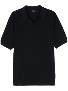 Zegna T-shirts And Polos Blue