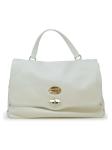 ZANELLATO 068010-0050000-Z1190 WHITE LEATHER POSTINA DAILY GIORNO M  HANDBAG