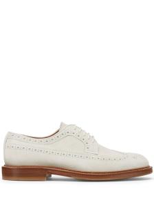 Brunello Cucinelli Flat Shoes White