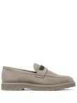 Brunello Cucinelli Flat Shoes White