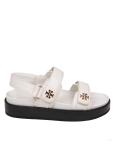 Tory burch kira sport sandal in ivory leather