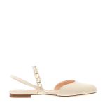 Slingback Panna Con Strass