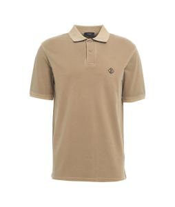 Polo with embroidered logo