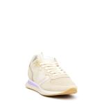 Sneakers Philippe Model Tzld In Camoscio E Tessuto Beige