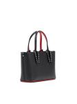 CHRISTIAN LOUBOUTIN 1205054 CM53 BLACK LEATHER CABATA MINI BAG