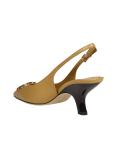 Tory burch eleanor pump in sand buff color leather