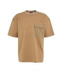 T-shirt with flap pocket 