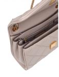 Tory burch fleming small in clay color quilted leather