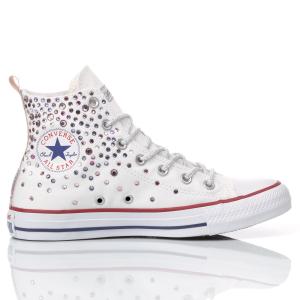 Converse Chuck Taylor Hi White, Violet