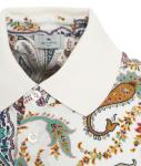 Paisley polo shirt 