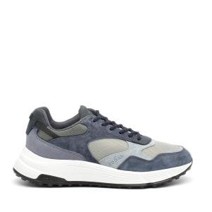 Sneakers Hogan Hyperlight In Camoscio Blu