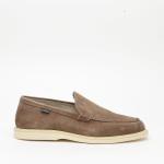 Mocassino Hogan H616 In Pelle Scamosciata Marrone