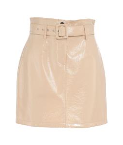 Eco-leathe skirt 