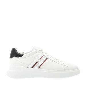 Sneakers Rebel Pelle Bianco Spoiler Blu