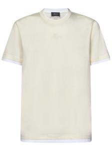 Brioni T-shirts And Polos Beige