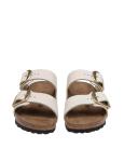 Birkenstock arizona big sandal in nubuck color ecru'