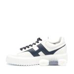 Sneakers Hogan H-stripes In Pelle Bianco