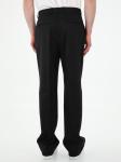 Black tailored trousers