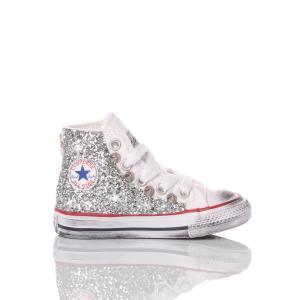 Converse Chuck Taylor Hi Silver, White