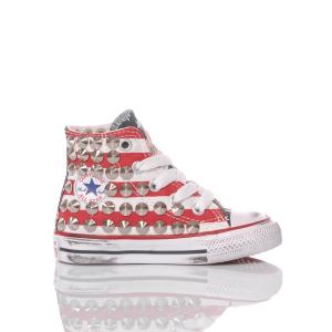 Converse White, Blue, Red