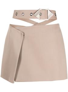 The Attico Skirts Beige