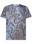 Etro T-shirts And Polos Clear Blue