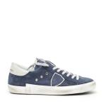 Sneakers Philippe Model Prlu In Camoscio Blu