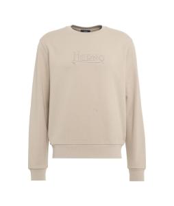 Sweater with embroidered logo