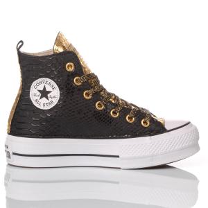 Converse Platform Black, Gold