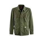 Jungle Jacket Fay In Cotone Verde