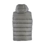 Gilet In Tessuto Tecnico Grigio