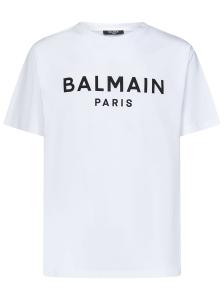 Balmain T-shirts And Polos White