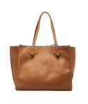 Leather shopper