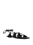 The Attico Sandals Black