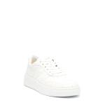 Sneakers Hogan H630 In Pelle E Glitter Bianco