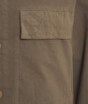 Overshirt with patch pocket 