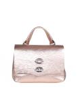 Zanellato postina cortina baby in pink gold leather