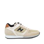 Sneakers Hogan H321 In Pelle Scamosciata Beige