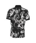 Polo with baroque print