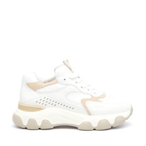 Sneakers Hogan Hyperactive In Pelle Bianco