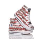 Converse White, Blue, Red