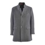 Cappotto Fay In Lana Cotta Color Grigio Scuro