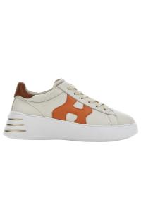 Hogan Sneakers Bianco, Arancio