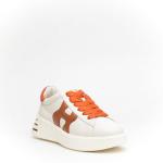 Sneakers Hogan Rebel In Pelle Color Avorio